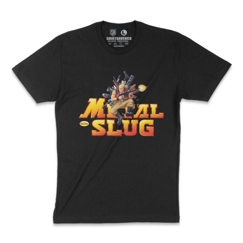 Retro Gaming Gamestop - 00012810 # A-メタル スラッグ Tシャツ |