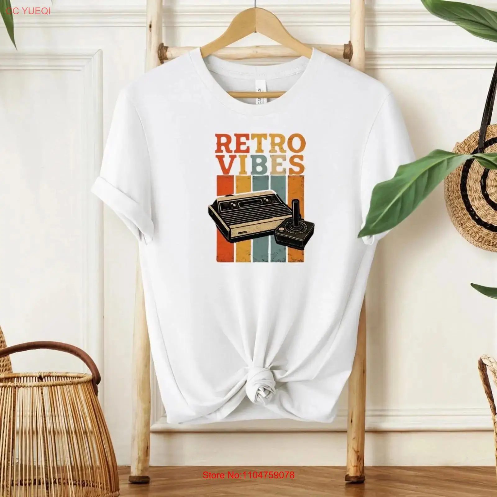 Retro Gaming Vibe - レトロゲーミングTシャツ ゲーマーに最適 カジュアルウェア ビデオゲーム愛好家 ノスタルジアファン 誕生日の雰囲気