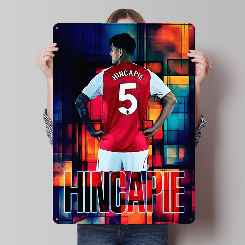 Retro Gaming Jersey - Hincapie サッカージャージー ブリキポスター カスタムウォールアート ヴィンテージメタルサイン レトロブリキプレート