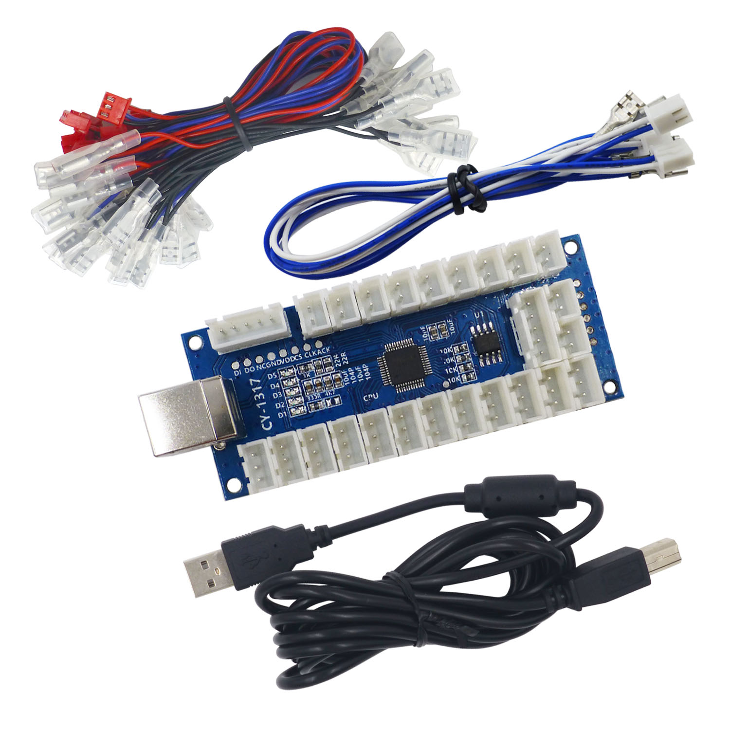 Raspberry Pi Retropie - SJ@JX アーケード USB エンコーダー LED ボタン