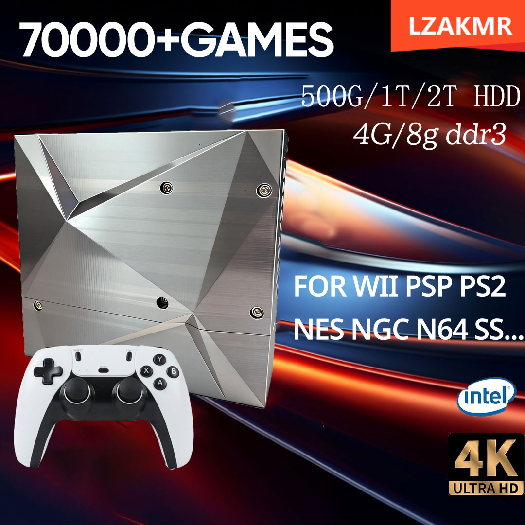 Retro Gaming Windows - P88レトロゲーム機 2TB HDD 70000+ゲーム搭載 デュアルシステム Win11