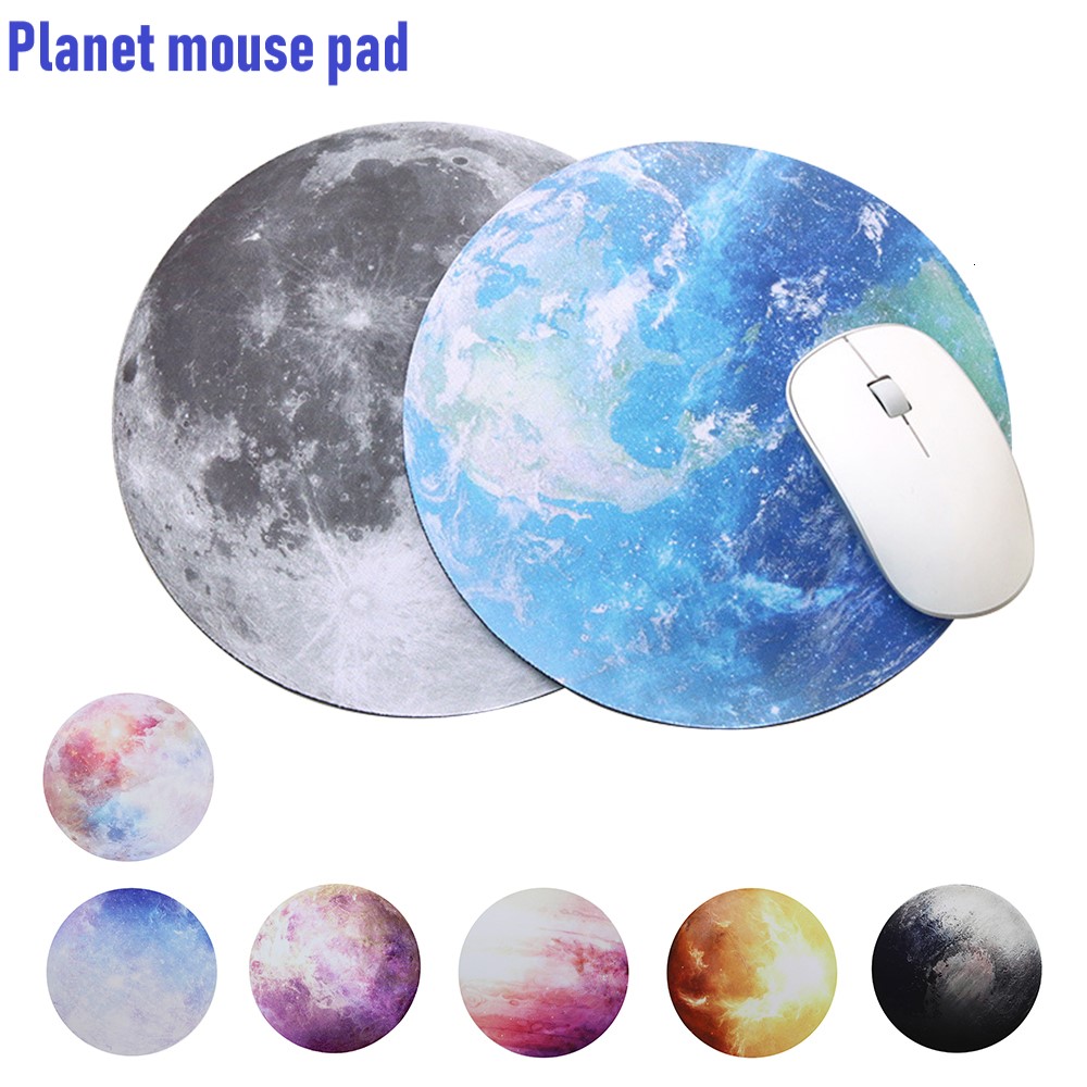 Retro Gaming Pro - ファッションムーンフェイズ惑星レトロマウスパッドラウンドコンピュータマウスパッドゲーミングマウスパッドpcのラップトップデスクmacbook proマウスパッド