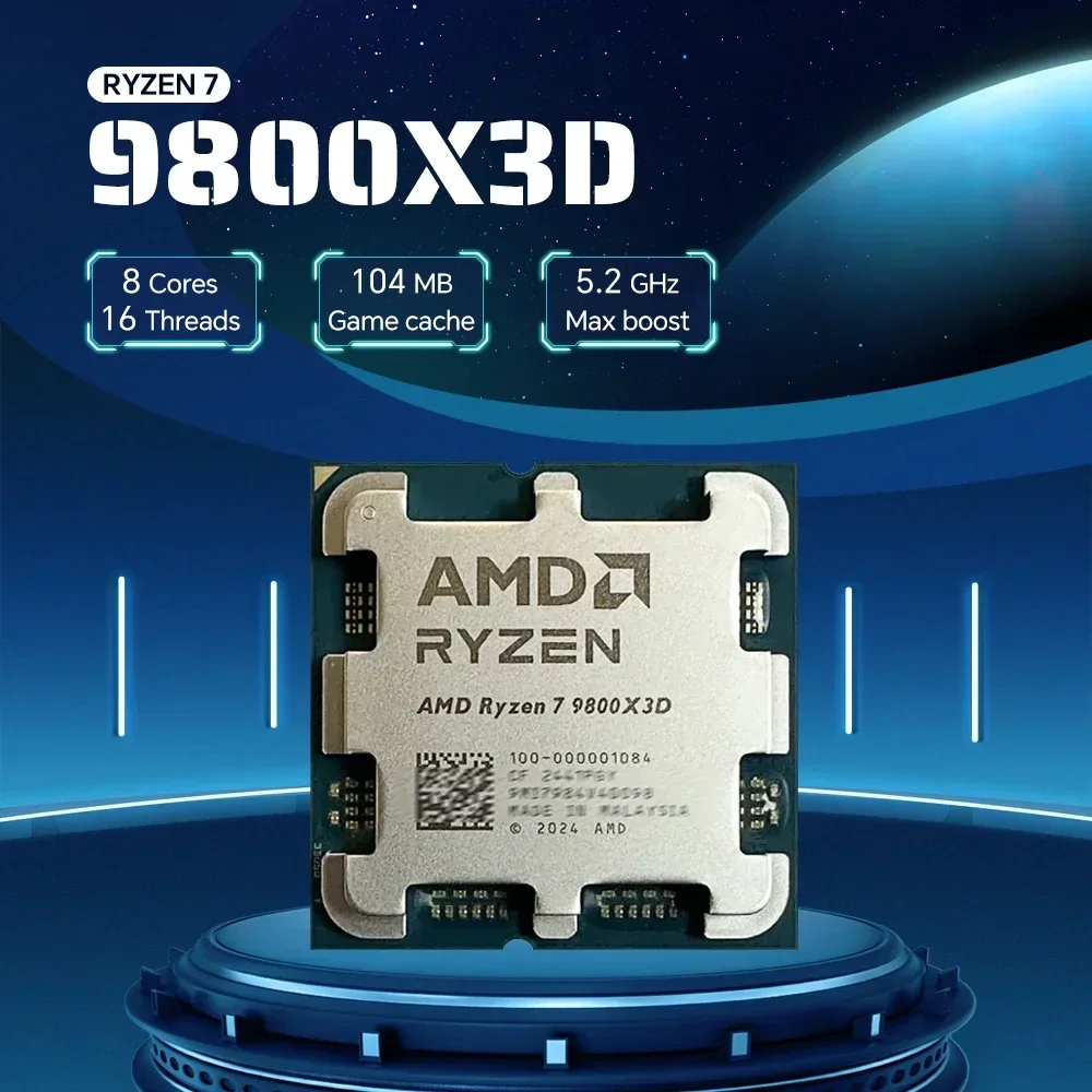 高性能AMD Ryzen 7 9800X3D 8コア16スレ - Amd Cpu Ryzen 7 のレビューと価格