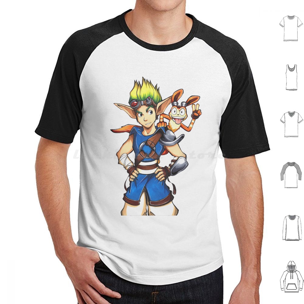 ジャックとダクスター ビデオゲームシリーズ Tシャツ 6XL - Retro Gaming Gamestop のレビューと価格