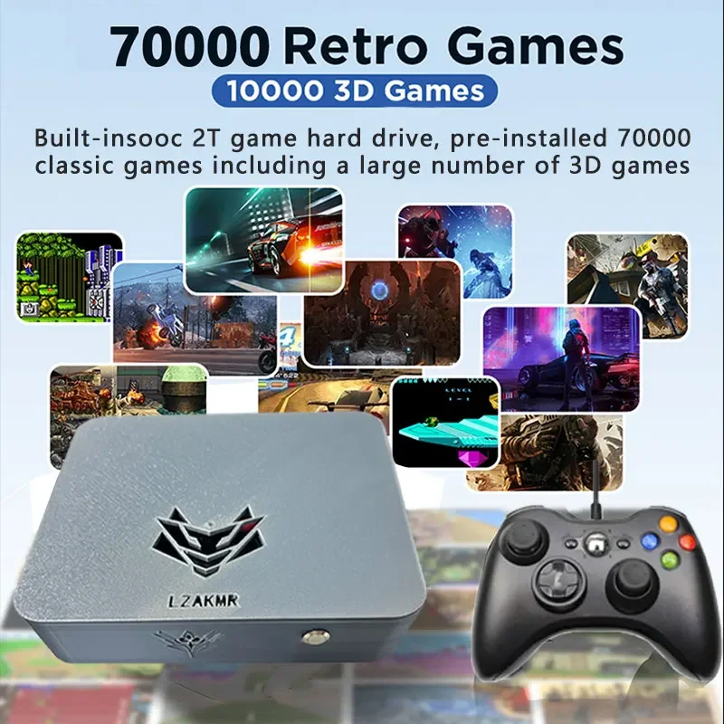 デュアルシステム AK1 Pro ゲームボックス 70000 - Retro Gaming Pro のレビューと価格