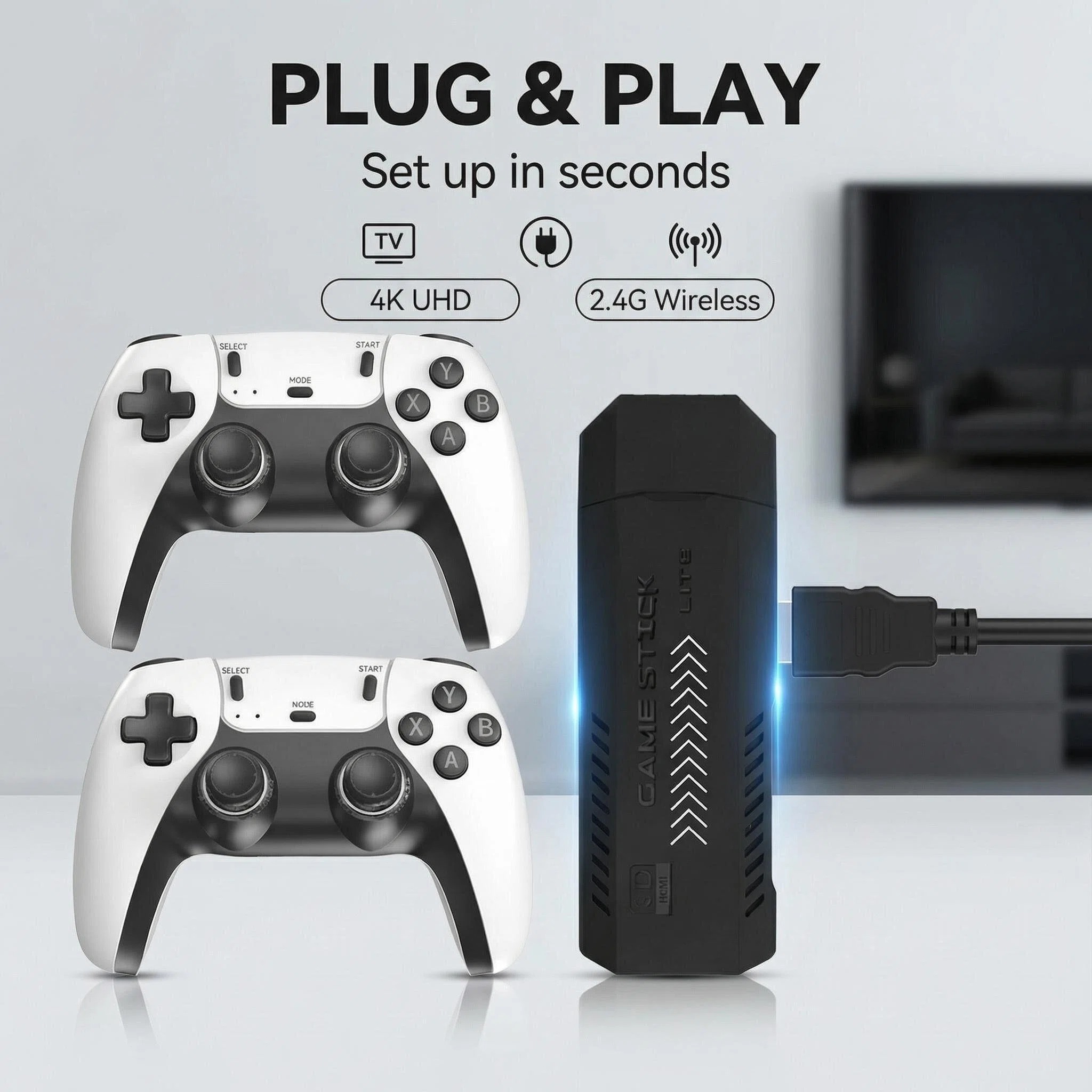 X8 Ultra 4K HDMIレトロゲームスティック プラ - Retro Gaming Hdmi Stick のレビューと価格