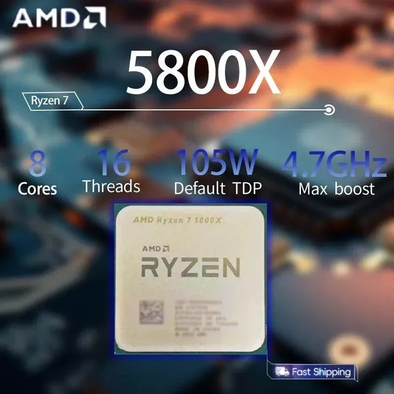 AMD Ryzen 7 5800X GHz、AM4ソケット、 - Amd Cpu Ryzen 7 のレビューと価格