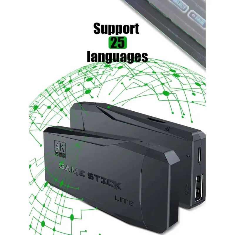M8ビデオゲームスティック 4K HDMI出力 プラグアンド - Retro Gaming Hdmi Stick のレビューと価格