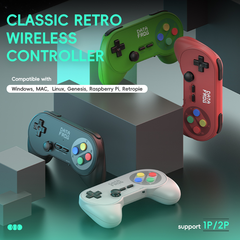 データフロッグ PC07 ワイヤレスレトロゲームコントローラ - Retro Gaming Windows のレビューと価格