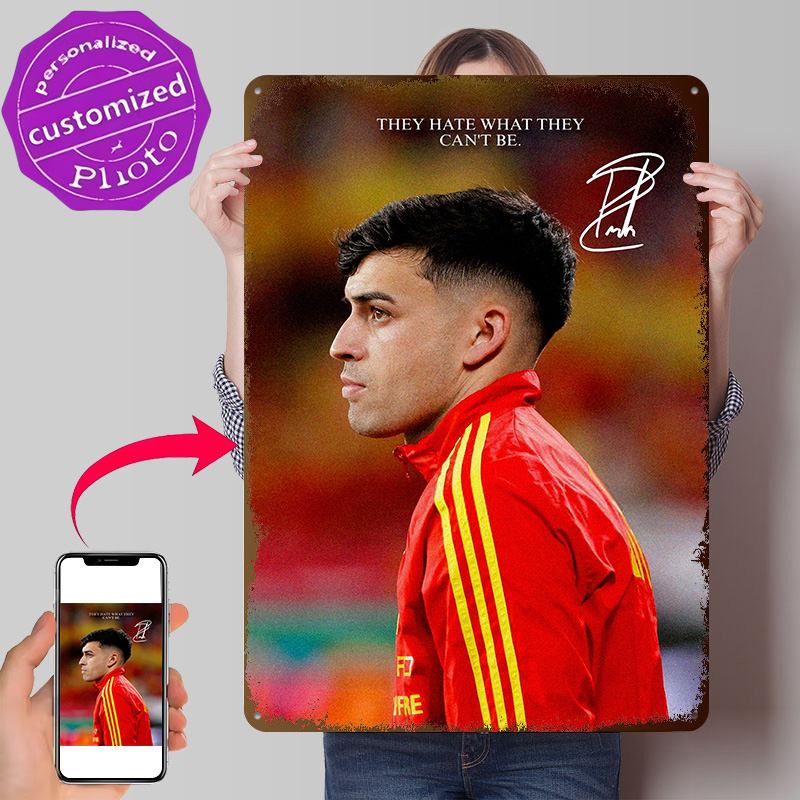 スペインのペドリ選手ジャージ3Dプリントテクスチャポスター、 - Retro Gaming Jersey のレビューと価格