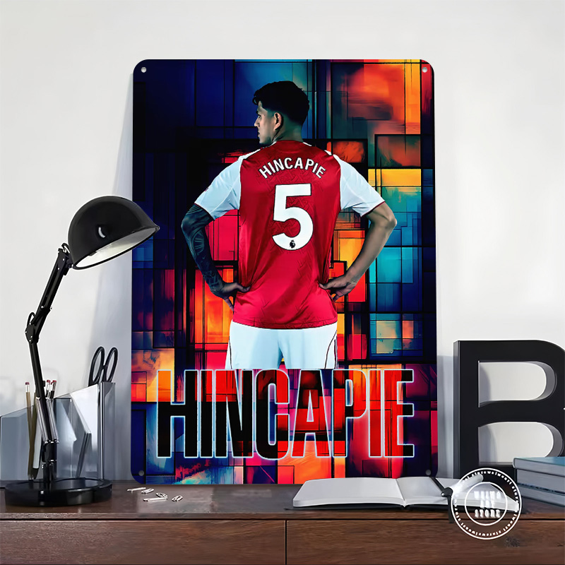 Hincapie サッカージャージー ブリキポスター カスタ - Retro Gaming Jersey のレビューと価格