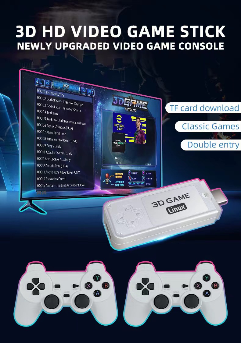 Y6 レトロゲーム機 4K 60fps HDMI出力 低遅延 - Retro Gaming Hdmi Stick のレビューと価格