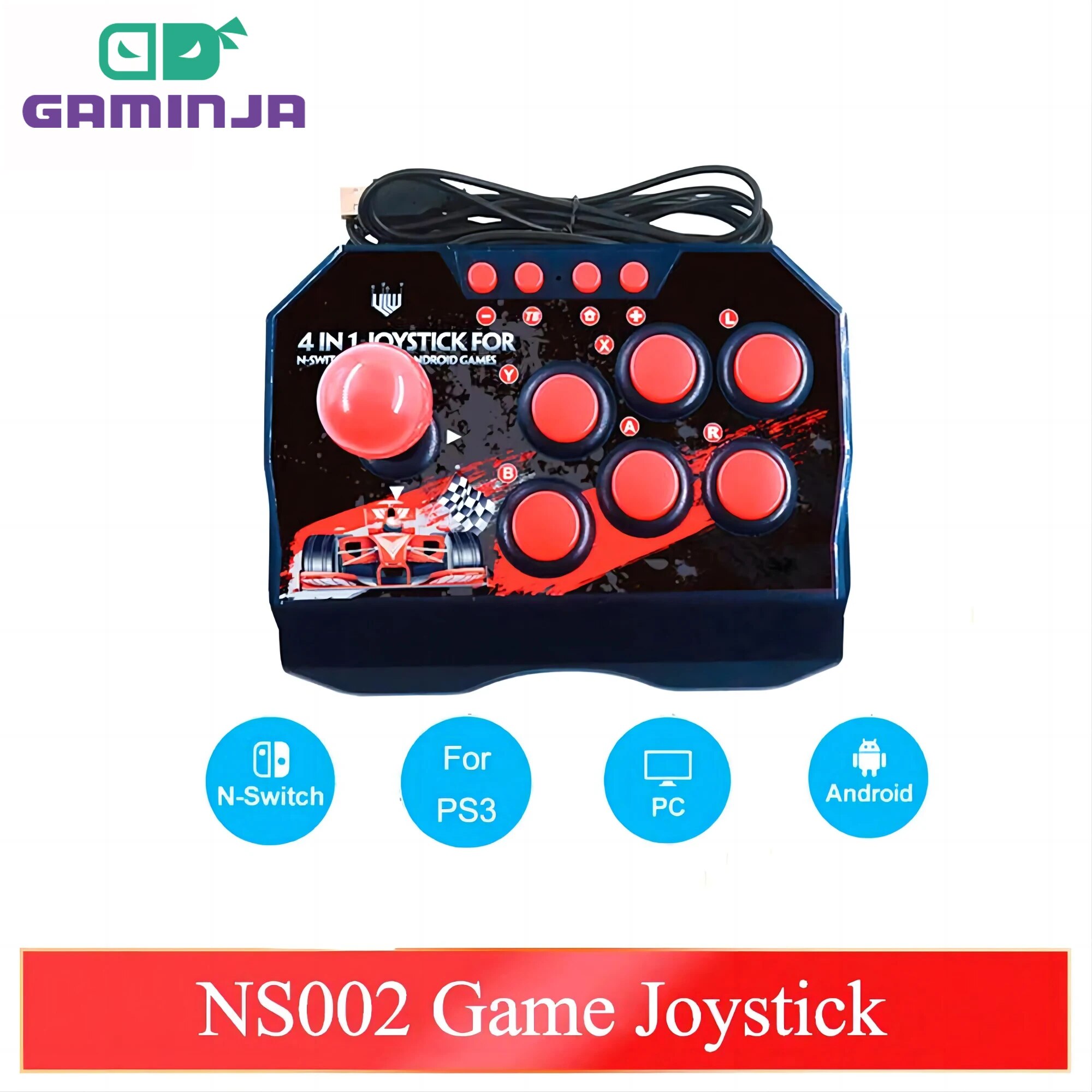 Gaminja ns002 4 in 1レトロなアーケードコ - Raspberry Pi Retropie のレビューと価格
