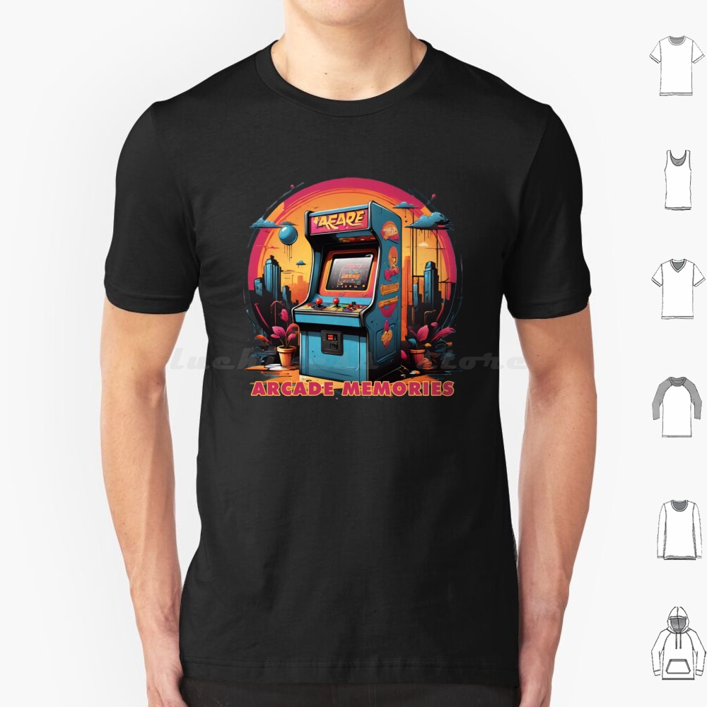 アーケードメモリーズ-アーケードTシャツ コットン メンズ  - Retro Gaming Gamestop のレビューと価格