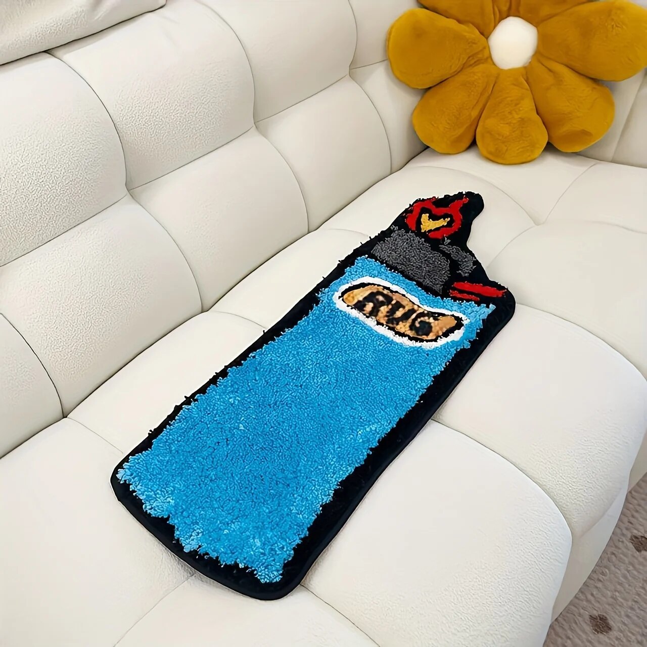 軽量形状カーペット寝室リビングルームバスルーム家庭用家具春の - Retro Gaming Rug のレビューと価格