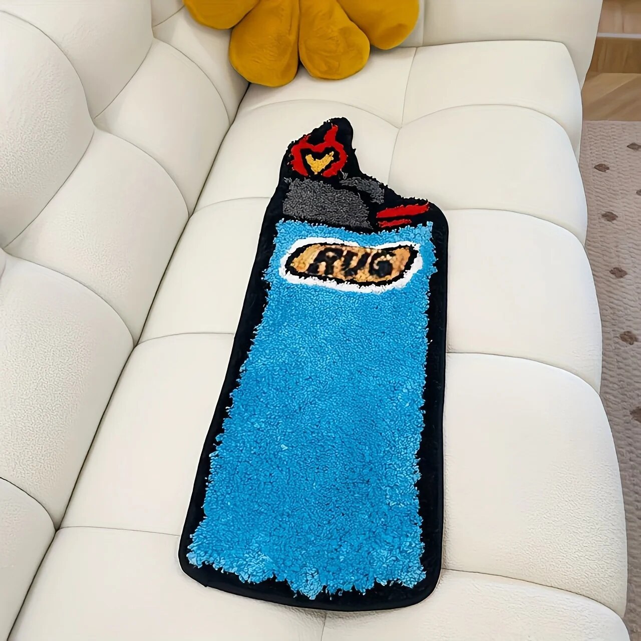 軽量形状カーペット寝室リビングルームバスルーム家庭用家具春の - Retro Gaming Rug のレビューと価格