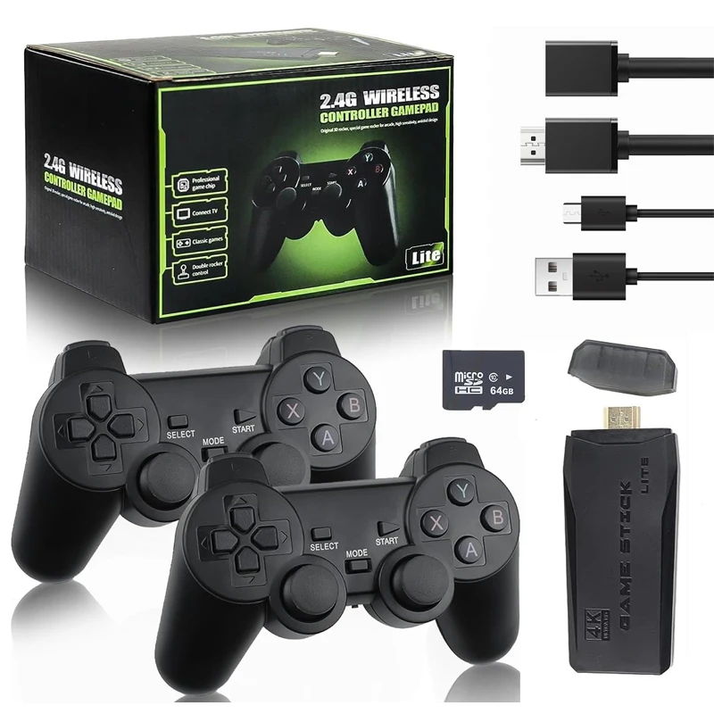 M8 レトロゲームスティック 9種類のシミュレーター搭載 ク - Retro Gaming Hdmi Stick のレビューと価格