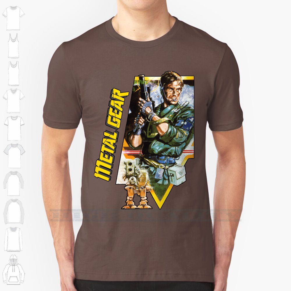 メタルギアピクセルアートTシャツ、綿100% 、レトロ、クラ - Retro Gaming Gamestop のレビューと価格