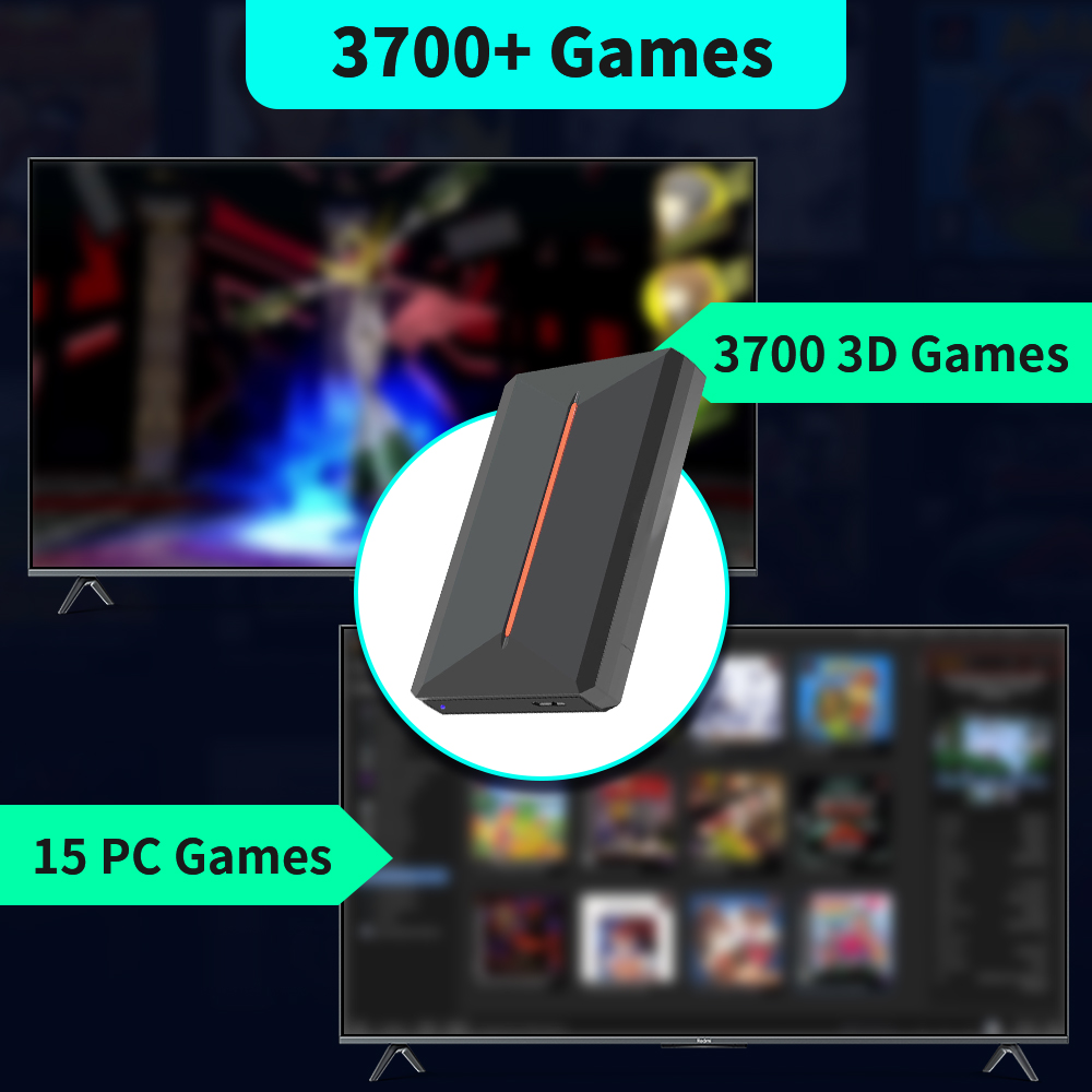 Launchbox-osポータブルHDDレトロゲームコンソー - Retro Gaming Pro のレビューと価格