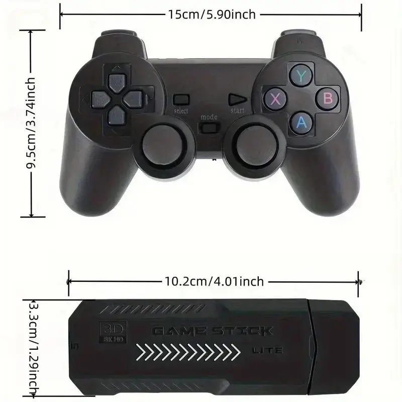 プラグアンドプレイレトロゲームコンソール4K HDMI出力ワ - Retro Gaming Hdmi Stick のレビューと価格