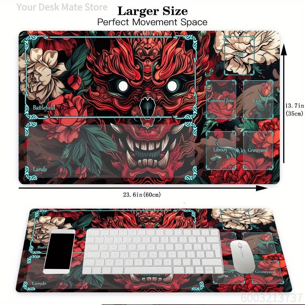 マジックプレイマット カードゲームマット ゾーン付き レトロ - Retro Gaming Rug のレビューと価格