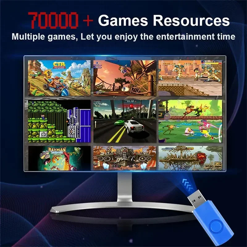 レトロゲームコンソール 70000+ゲーム 2TB T8搭載 - Retro Gaming Windows のレビューと価格