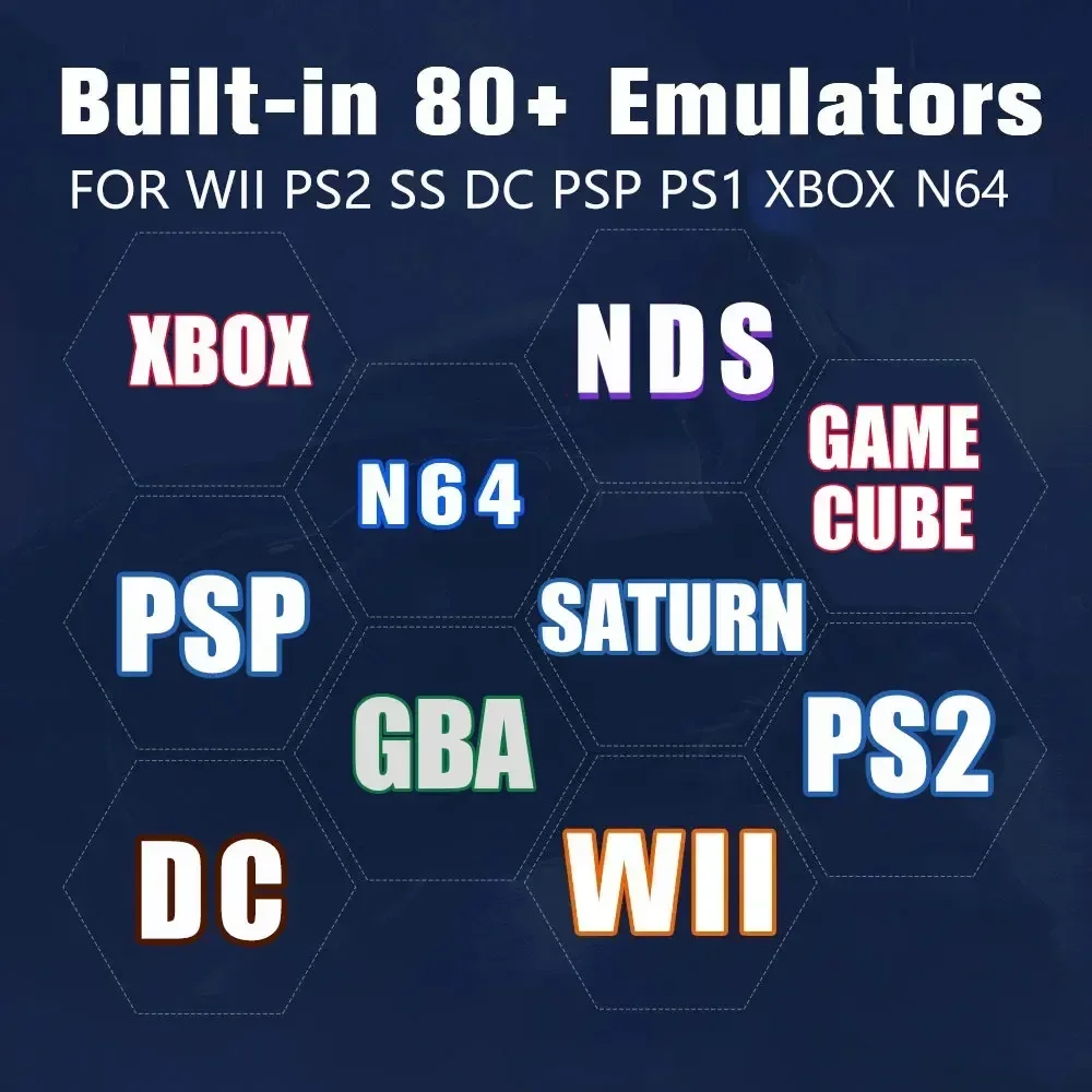 レトロゲームコンソール 70000+ゲーム 2TB T8搭載 - Retro Gaming Windows のレビューと価格